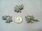 Baby Elephant needle minders for cross stitch