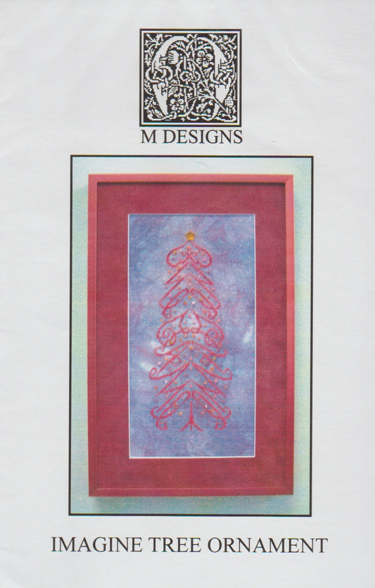 M Designs Imagine Tree Ornament cross stitch pattern