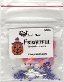 Just Nan Frightful JNB78 embellishment pack