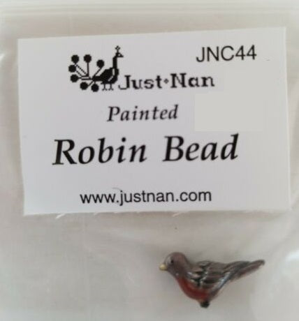Just Nan Robin Bead Charm JNC44