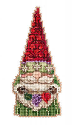 Mill Hill Jim Shore Gnome With Ornaments JS20-2215 beaded cross stitch kit