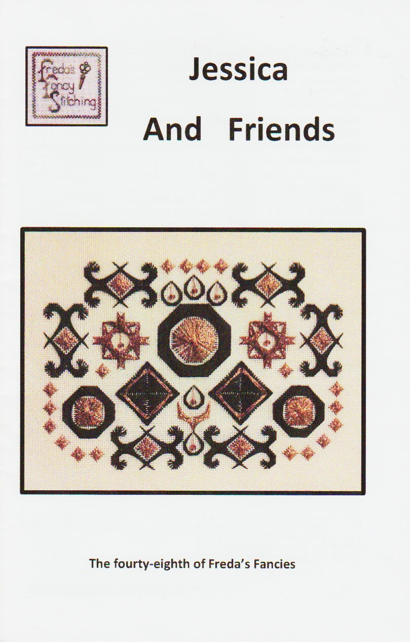 Freda's Fancy Stitching Jessica And Friends cross stitch pattern