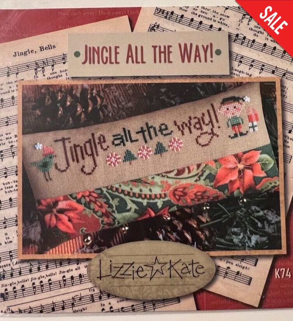 Lizzie Kate Jingle All The Way, K74 cross stitch kit