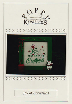 Poppy Creations Joy at Christmas cross stitch pattern