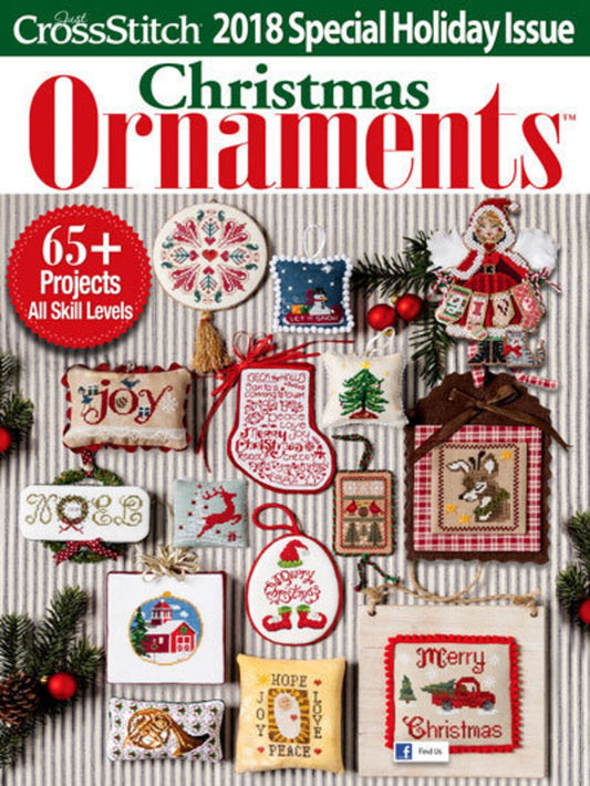 Just Cross Stitch 2018 Christmas Ornaments magazine