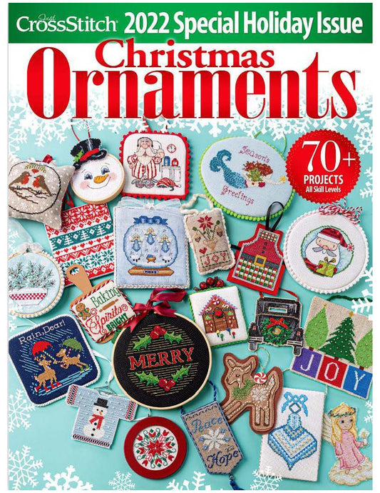 Just Cross Stitch 2022 Christmas Ornaments magazine
