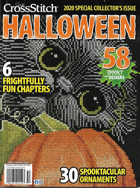 Just CrossStitch Halloween 2020 magazine