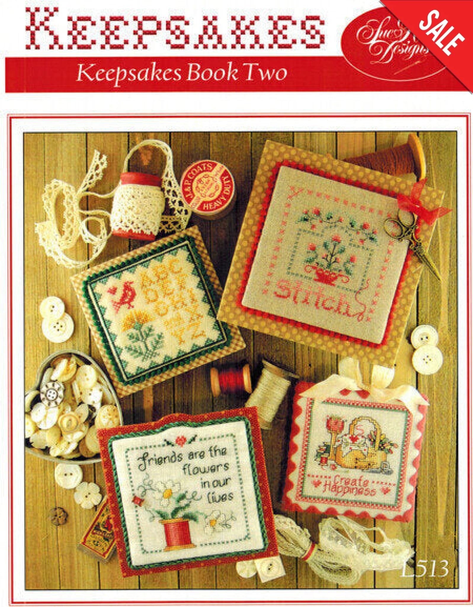 Sue Hillis Keepsakes Book Two L513 cross stitch pattern