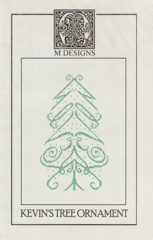 M Designs Kevin's Tree Ornament christmas cross stitch pattern