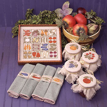 Prairie Schooler Kitchen Table PS78 cross stitch pattern