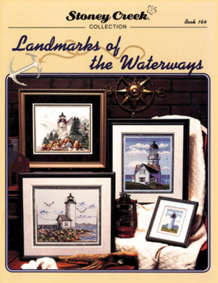 Stoney Creek Landmarks of the Waterways BK164 cross stitch lighthouse pattern