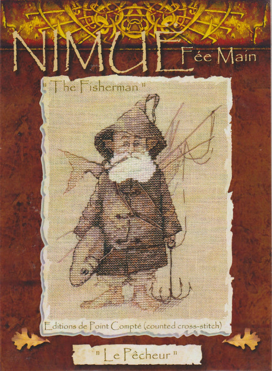 Nimue Le Pecheur The Fisherman cross stitch pattern
