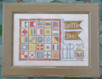 Hands On Design Learn Your ABZ's - To the Beach 11 cross stitch pattern