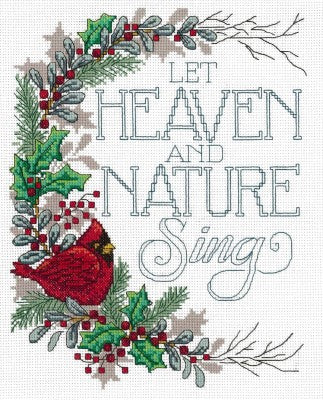 Imaginating Let Heaven & Nature Sing 3333 christmas cross stitch pattern