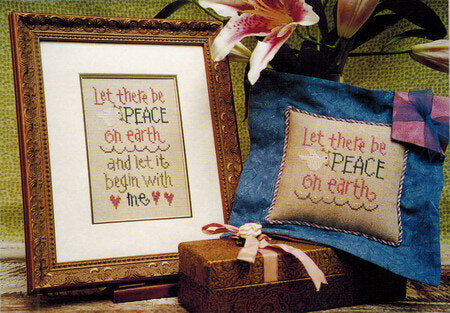 Lizzie Kate Let There be Peace LK094 911 Memorial cross stitch pattern