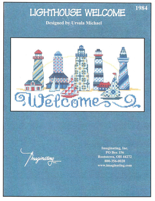 Imaginating Lighthouse Welcome 1984 cross stitch pattern