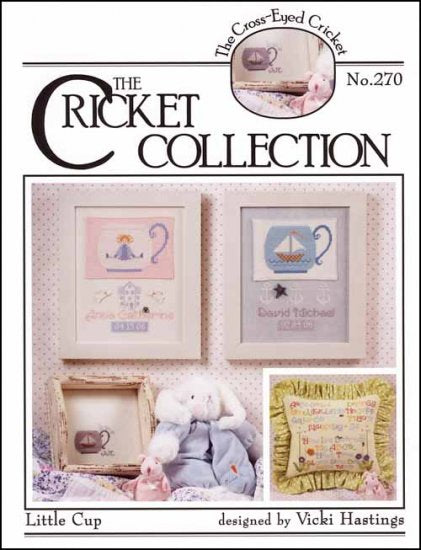 Cricket Collection Little Cup CC270 childrens fable cross stitch pattern