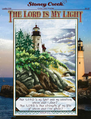 Stoney Creek The Lord Is My Light LFT558 religious cross stitch pattern