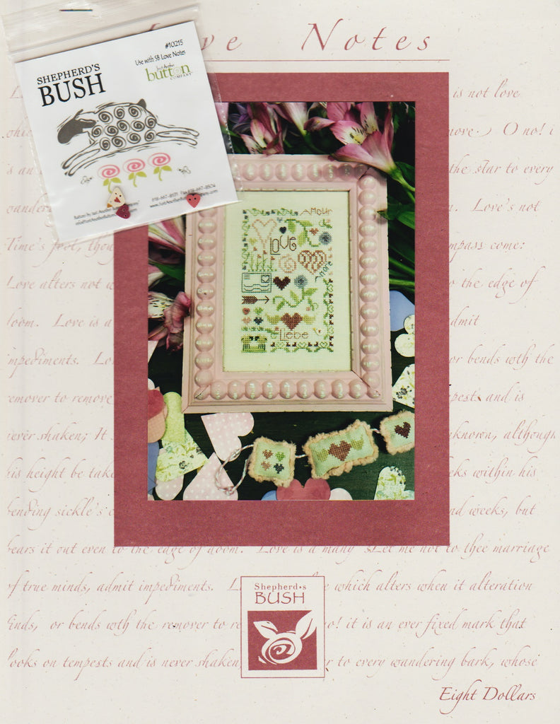 Love Notes pattern – Sandra's Stitch Stash