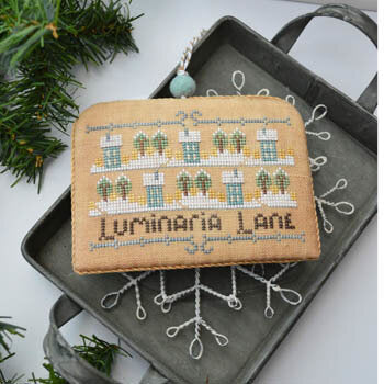 Hands On Design Luminaria Lane - White Christmas 5 cross stitch pattern
