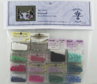 Mirabilia Rosamund MD181 Mill Hill beads Embellishment Pack