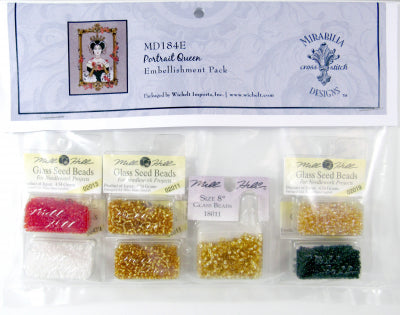 Mill Hill Portrait Queen MD184 Embellishment Pack