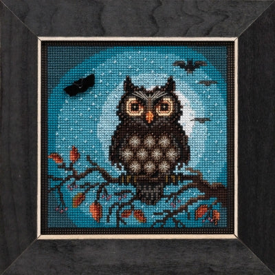 Mill Hill Midnight Owl beaded cross stitch kit