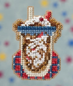 Mill Hill Root Beer Float 18-9101 beaded cross stitch kit