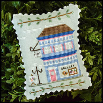 Country Cottage Needleworks Art Gallery  Main Street collection cross stitch pattern