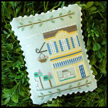 Country Cottage Needleworks Main Street Post Office cross stitch pattern