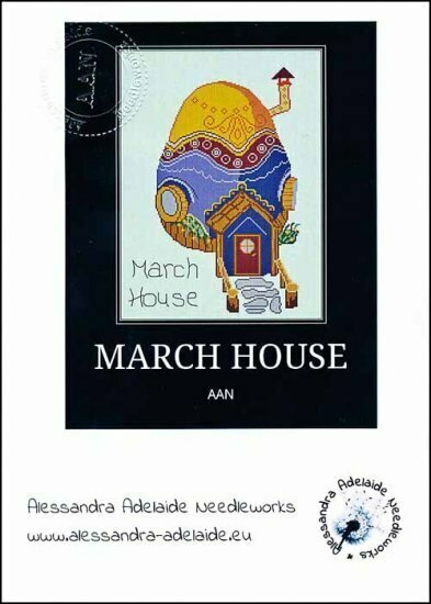 Alessandra Adelaide March House cross stitch pattern