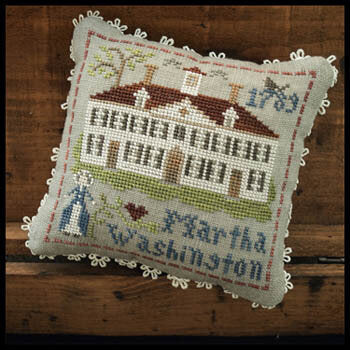 Little House Needleworks Martha Washington cross stitch pattern