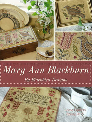 Blackbird Designs Mary Ann Blackburn cross stitch pattern
