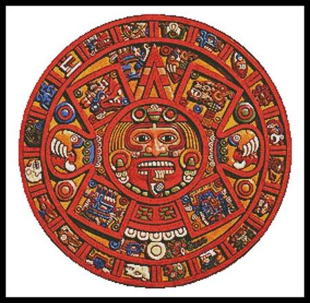 Mayan Doomsday Calendar pattern