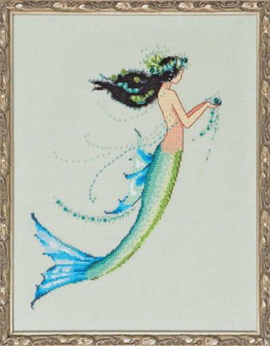 Mirabilia Mermaid Azure NC-190 cross stitch pattern