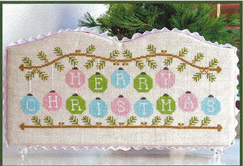 Country Cottage Needleworks Merry Christmas Ornaments cross stitch pattern
