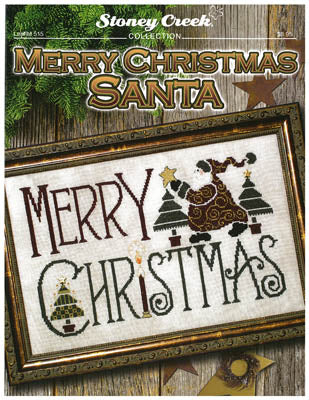 Stoney Creek Merry Christmas Santa, LFT515 cross stitch pattern