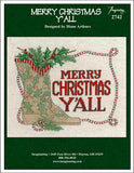 Imaginating Merry Christmas Y'all 2742 cross stitch pattern