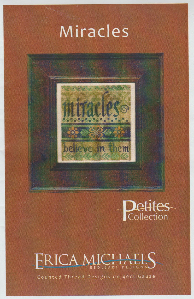 Erica Michaels Miracles cross stitch pattern