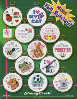 Stoney Creek More Fun Stitches BK367 cross stitch ornament pattern