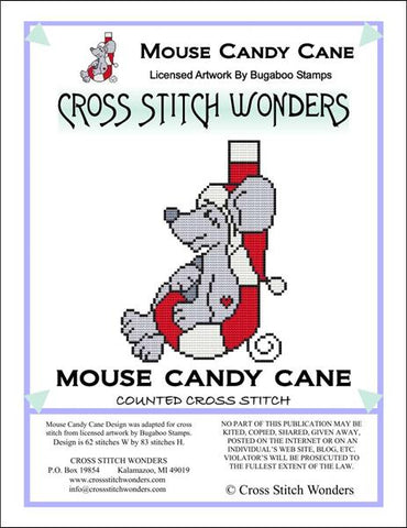 Mouse Candy Cane Critter pattern