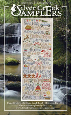 Silver Creek Samplers My Christmas List cross stitch pattern