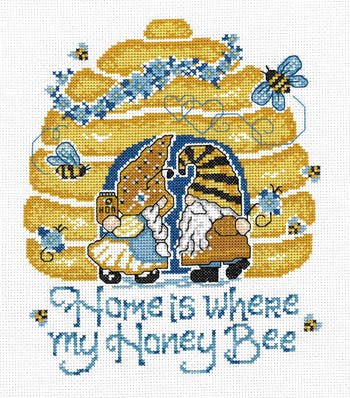 Imaginating My Honey Bee cross stitch pattern