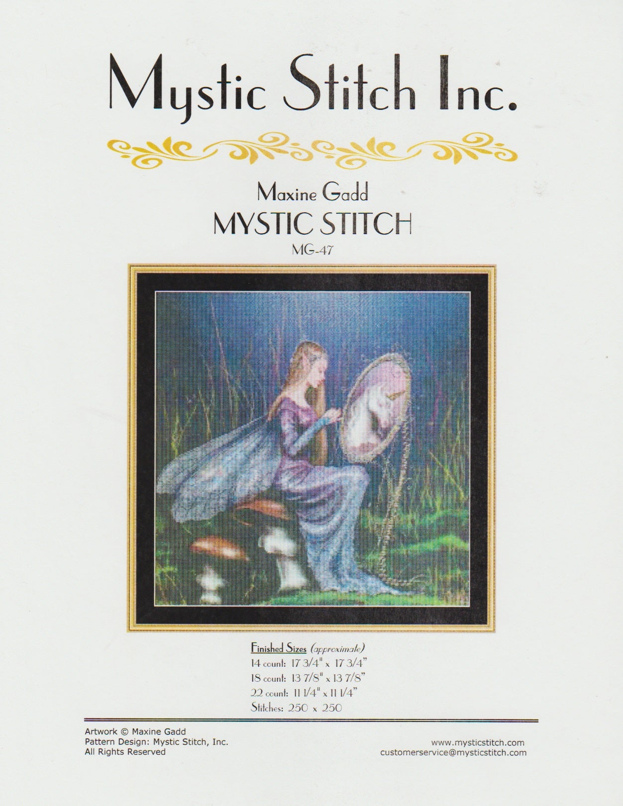 Mystic Stitch Mystic Stitch Maxine Gadd MG-47 cross stitch pattern