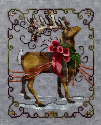 Mirabilia Vixen - Christmas Eve Couriers NC117 Cross Stitch Pattern