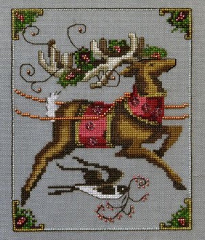 Mirabilia Cupid - Christmas Eve Couriers NC120 Cross Stitch Pattern