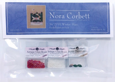 Nora Corbett Winter Hare NC277 Embellishment Pack