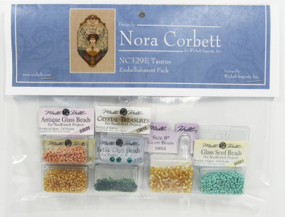 Mirabilia Nora Corbett Taurus NC329 bead embellishment pack