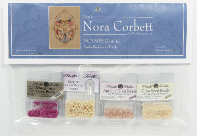 Mirabilia Nora Corbett Gemini NC330 bead embellishment pack