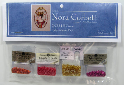 Nora Corbett Cancer NC331 embellishment pack